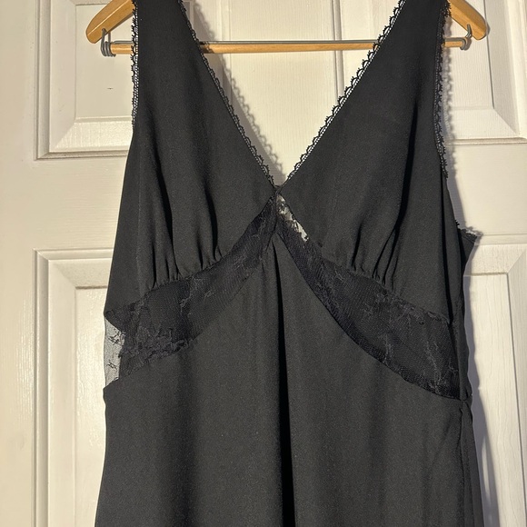 NWT Black maxi dress Large - Picture 3 of 6